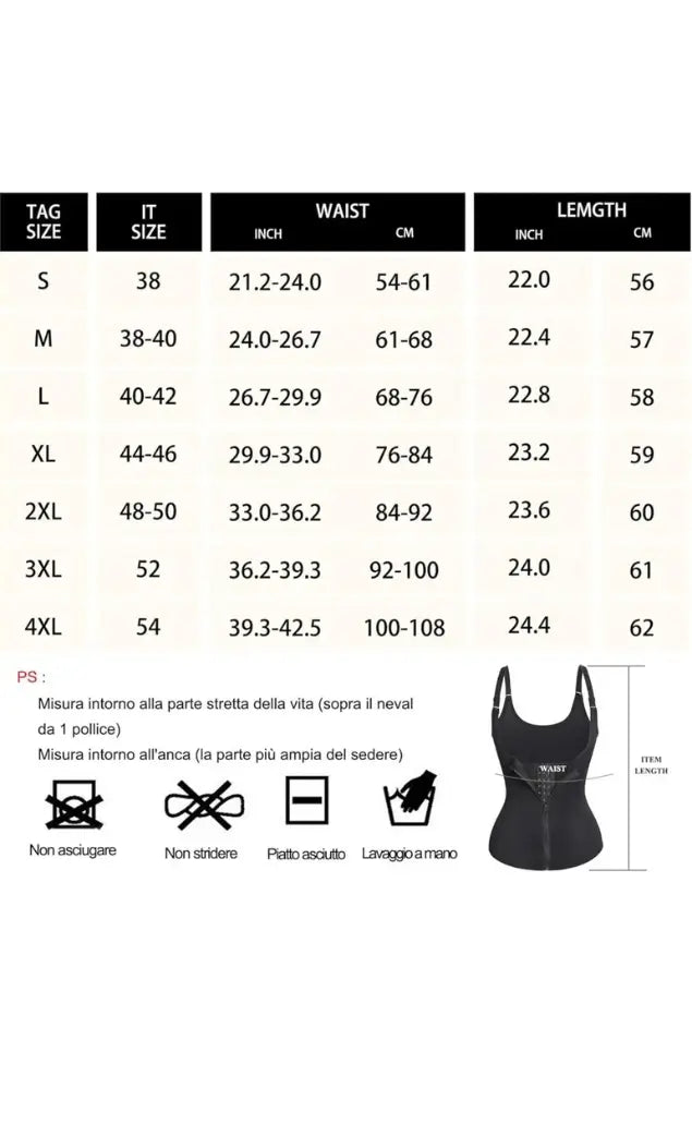 Corsetto Vita Dimagrante